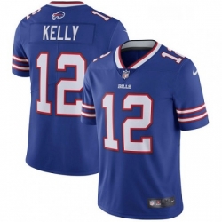 Youth Nike Buffalo Bills 12 Jim Kelly Elite Royal Blue Team Color NFL Jersey