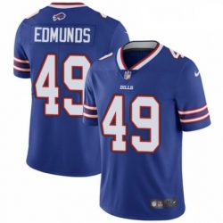 Youth Nike Buffalo Bills 49 Tremaine Edmunds Royal Blue Team Color Vapor Untouchable Limited Player NFL Jersey