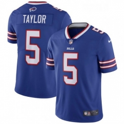 Youth Nike Buffalo Bills 5 Tyrod Taylor Royal Blue Team Color Vapor Untouchable Limited Player NFL Jersey