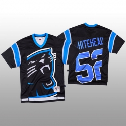 NFL Carolina Panthers 52 Tahir Whitehead Black Men Mitchell  26 Nell Big Face Fashion Limited NFL Jersey