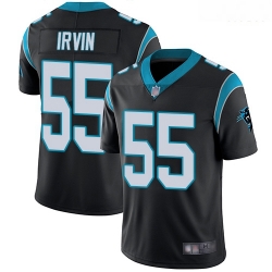 Panthers 55 Bruce Irvin Black Team Color Men Stitched Football Vapor Untouchable Limited Jersey