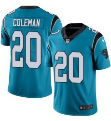 Nike Panthers #20 Kurt Coleman Blue Alternate Youth Stitched NFL Vapor Untouchable Limited Jersey