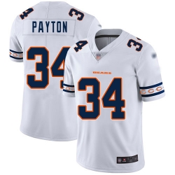 Bears 34 Walter Payton White Men Stitched Football Limited Team Logo Fashion Jersey