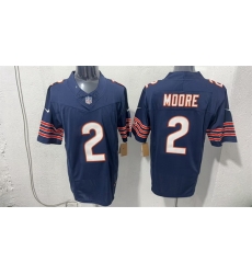 Men Chicago Bears 2 D J Moore Navy 2026 F U S E Vapor Untouchable Limited Stitched Football Jersey Men Chicago Bears 2 D J Moore Navy 2026 F U S E Vapor Untouchable Limited Stitched Football Jersey