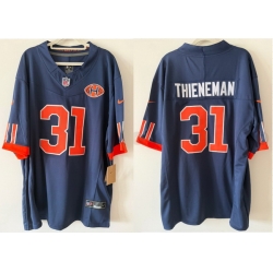 Men Chicago Bears  31 Dillon ThienemanNavy 2026 F U S E  Rivalries Collection Limited Stitched Football Jersey