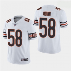 Men Chicago Bears  58 Robert Quinn Vapor Untouchable Limited White Jersey