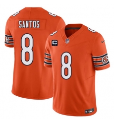 Men Chicago Bears 8 Cairo Santos Orange 2026 F U S E 2 Star C Patch Vapor Untouchable Limited Stitched Football Jersey Men Chicago Bears 8 Cairo Santos Orange 2026 F U S E 2 Star C Patch Vapor Untouchable Limited Stitched Football Jersey