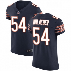 Mens Nike Chicago Bears 54 Brian Urlacher Navy Blue Team Color Vapor Untouchable Elite Player NFL Jersey