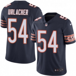 Mens Nike Chicago Bears 54 Brian Urlacher Navy Blue Team Color Vapor Untouchable Limited Player NFL Jersey