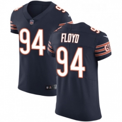 Mens Nike Chicago Bears 94 Leonard Floyd Navy Blue Team Color Vapor Untouchable Elite Player NFL Jersey