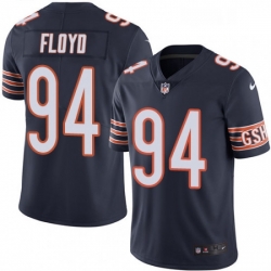 Mens Nike Chicago Bears 94 Leonard Floyd Navy Blue Team Color Vapor Untouchable Limited Player NFL Jersey