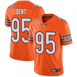 Nike Bears #95 Richard Dent Orange Mens Stitched NFL Limited Rush Jersey