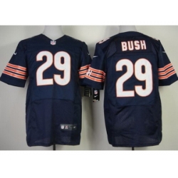 Nike Chicago Bears 29 Michael Bush Blue Elite NFL Jersey