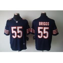 Nike Chicago Bears 55 lance briggs Blue Limited NFL Jersey