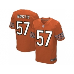 Nike Chicago Bears 57 Jon Bostic Orange Elite NFL Jersey