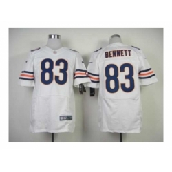 Nike Chicago Bears 83 Martellus Bennett white Elite NFL Jersey