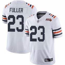 Bears 23 Kyle Fuller White Alternate Youth Stitched Football Vapor Untouchable Limited 100th Season Jersey