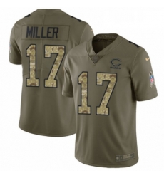 Youth Nike Chicago Bears 17 Anthony Miller Limited Olive Camo 2017 Salute to Service NFL Jersey