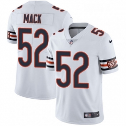 Youth Nike Chicago Bears 52 Khalil Mack White Vapor Untouchable Limited Player NFL Jersey