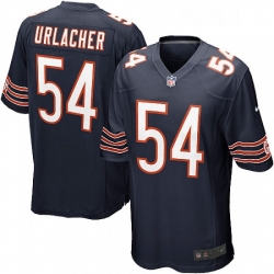 Youth Nike Chicago Bears 54 Brian Urlacher Game Navy Blue Team Color NFL Jersey