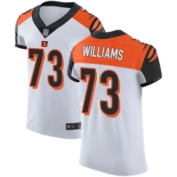 Bengals 73 Jonah Williams White Men Stitched Football Vapor Untouchable Elite Jersey