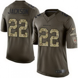 Nike Bengals #22 William Jackson Green Youth Stitched NFL Limited Salute to Service Jersey