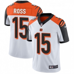 Youth Nike Cincinnati Bengals 15 John Ross Elite White NFL Jersey