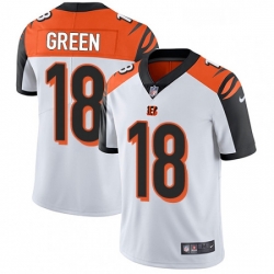 Youth Nike Cincinnati Bengals 18 AJ Green Elite White NFL Jersey