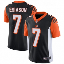 Youth Nike Cincinnati Bengals 7 Boomer Esiason Vapor Untouchable Limited Black Team Color NFL Jersey