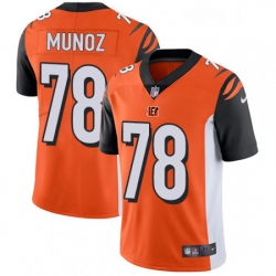 Youth Nike Cincinnati Bengals 78 Anthony Munoz Vapor Untouchable Limited Orange Alternate NFL Jersey