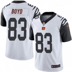 Youth Nike Cincinnati Bengals 83 Tyler Boyd Limited White Rush Vapor Untouchable NFL Jersey