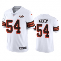 Cleveland Browns 54 Anthony Walker Nike 1946 Collection Alternate Vapor Limited NFL Jersey  White