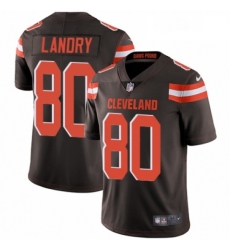 Youth Nike Cleveland Browns 80 Jarvis Landry Brown Team Color Vapor Untouchable Elite Player NFL Jersey