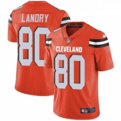 Youth Nike Cleveland Browns 80 Jarvis Landry Orange Alternate Vapor Untouchable Limited Player NFL Jersey