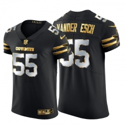 Dallas Cowboys 55 Leighton Vander Esch Men Nike Black Edition Vapor Untouchable Elite NFL Jersey