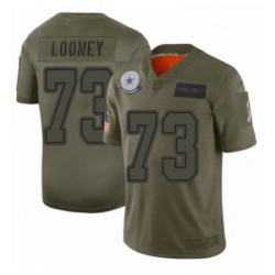 Men Dallas Cowboys 73 Joe Looney Limited Camo 2019 Salute to Service Football Jersey