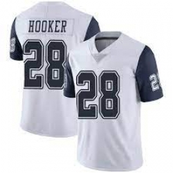 Men Dallas Cowboys Nike Malik Hooker Limited White Thanksgivens Vapor Untouchable Jersey