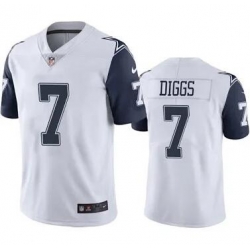 Men Nike Dallas Cowboys Trevon Diggs #7 Rush Stitched Jersey