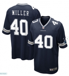 Men Nike Dallas Cowboys Von Miller #40 Blue F U S E Stitched NFL Jersey Men Nike Dallas Cowboys Von Miller #40 Blue F U S E Stitched NFL Jersey