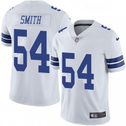 Mens Nike Dallas Cowboys 54 Jaylon Smith White Vapor Untouchable Limited Player NFL Jersey