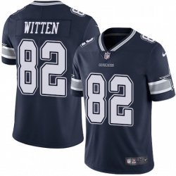 Mens Nike Dallas Cowboys 82 Jason Witten Navy Blue Team Color Vapor Untouchable Limited Player NFL Jersey