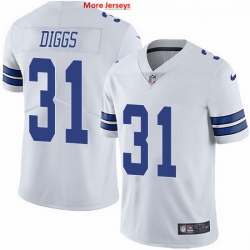 Nike Cowboys 31 Trevon Diggs White Men Stitched NFL Vapor Untouchable Limited Jersey