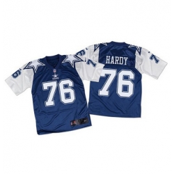 Nike Cowboys #76 Greg Hardy Navy BlueWhite Throwback Mens Stitched NFL Elite Jersey