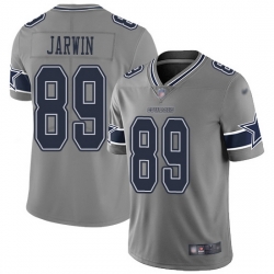 Nike Cowboys 89 Blake Jarwin Gray Men Stitched NFL Limited Inverted Legend Jersey