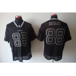 Nike Dallas Cowboys 88 Dez Bryant Black Elite Lights Out NFL Jersey