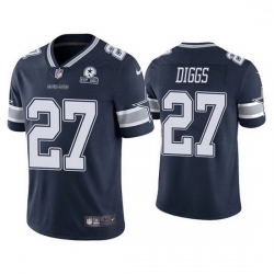 Nike Men Dallas Cowboys 27 Trevon Diggs Navy Blue Established In 1960 Patch NFL Vapor Untouchable Limited Jersey