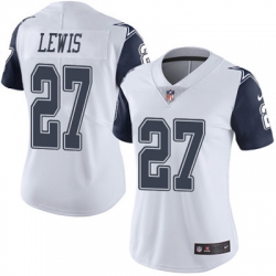 Nike Cowboys #27 Jourdan Lewis White Womens Rush Vapor Untouchable NFL Limited Jersey