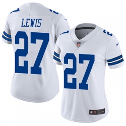 Nike Cowboys #27 Jourdan Lewis White Womens Vapor Untouchable Limited Player NFL Jersey