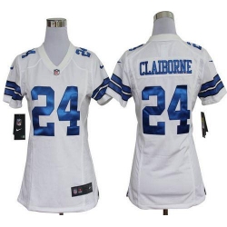 Nike Cowboys #97 Taco Charlton Black Womens Stitched NFL Limited 2016 Salute to Service Jersey