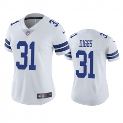 Women Cowboys  31 trevon diggs white Team Color Men Stitched NFL Vapor Untouchable Limited Jersey